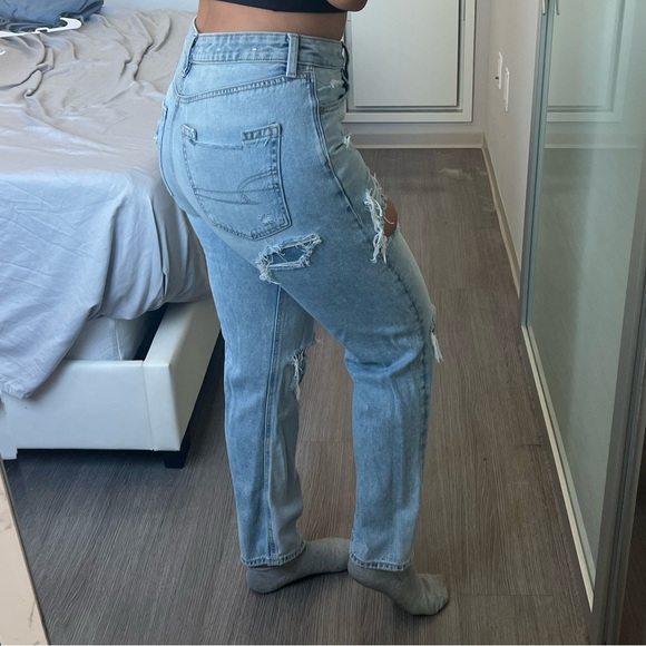 American eagle ripped mom straight Jean - Picture 2 of 6